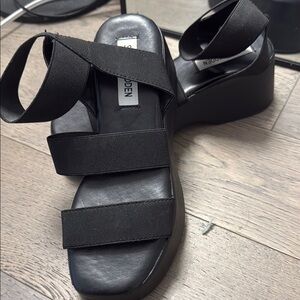 Steve Madden Black Women's Sandals